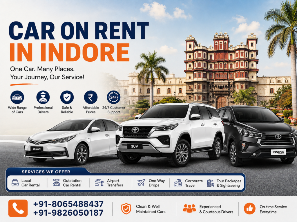 Car on Rent in Indore